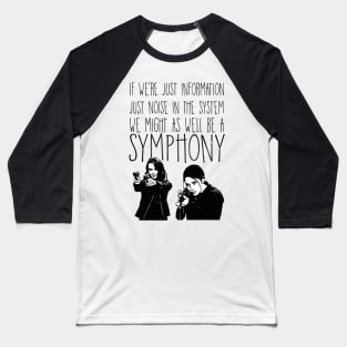 Root and Shaw - Person of interest Baseball T-Shirt